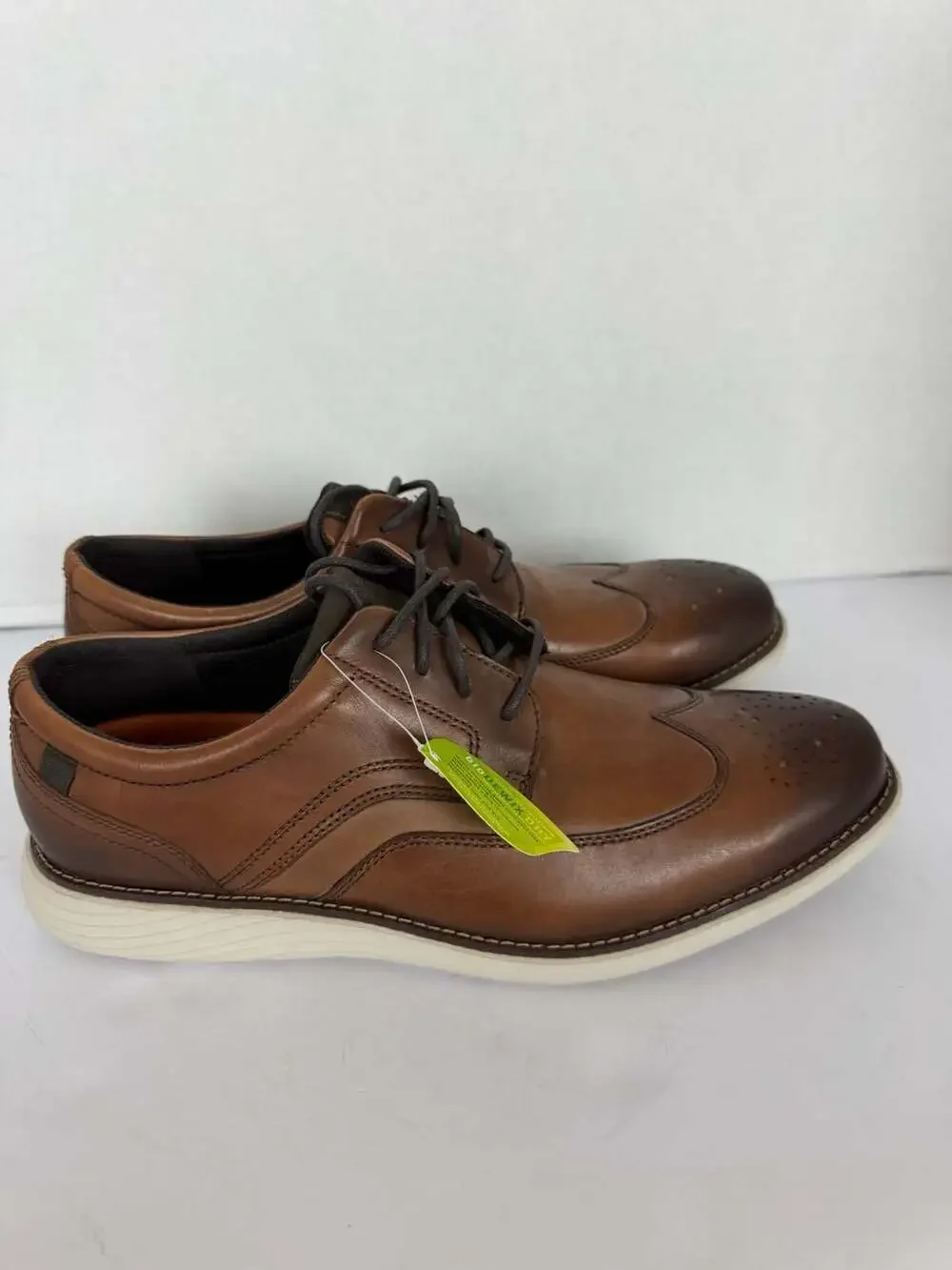 Rockport Men's Garett Wingtip Oxford Shoes in Cognac